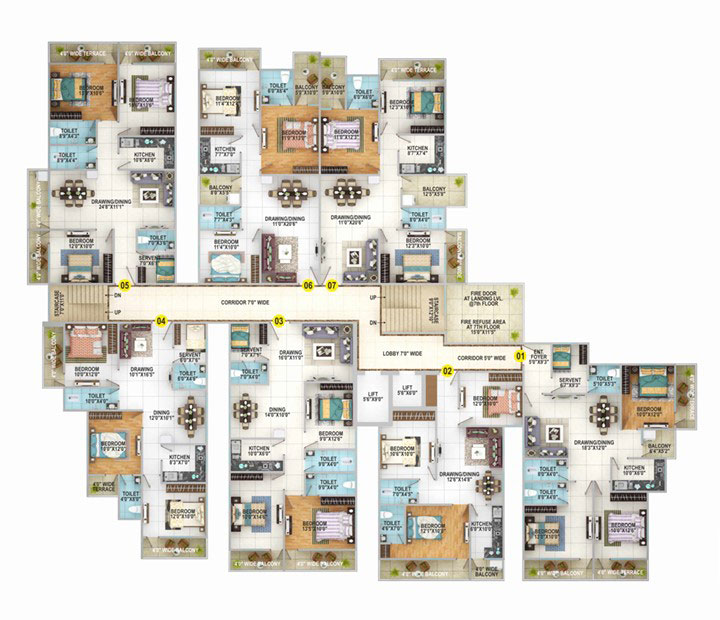 3BHK